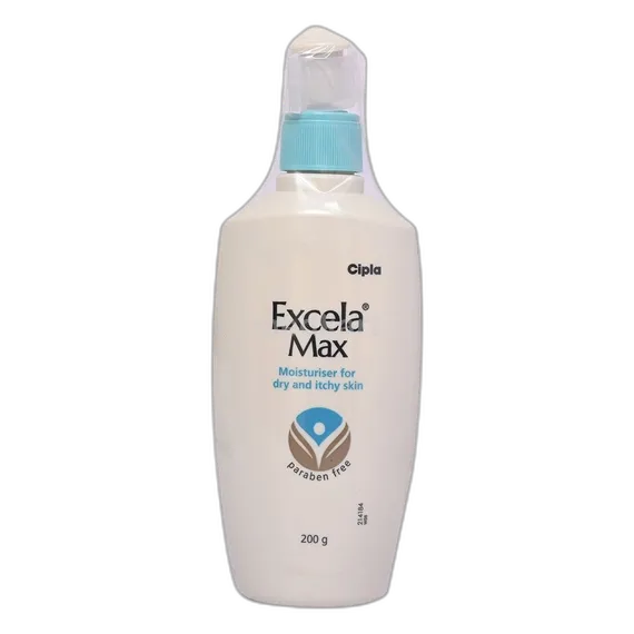 excela max moisturiser lotion 200 gm